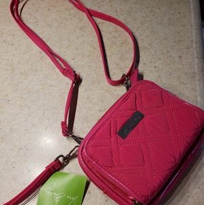 Vera Bradley on the square wristlet